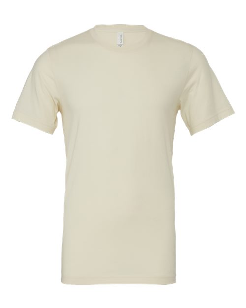 Bella Canvas 3001 Jersey Tee in Natural (56 pcs) w/ 1-Color Print