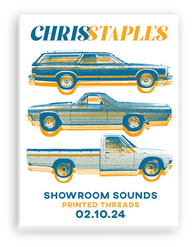 Showroom Sounds Poster - Chris Staples