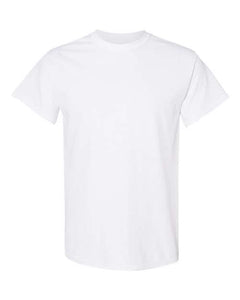 Gildan 5000 White (40 pcs) w/ Up to 3-Color Print